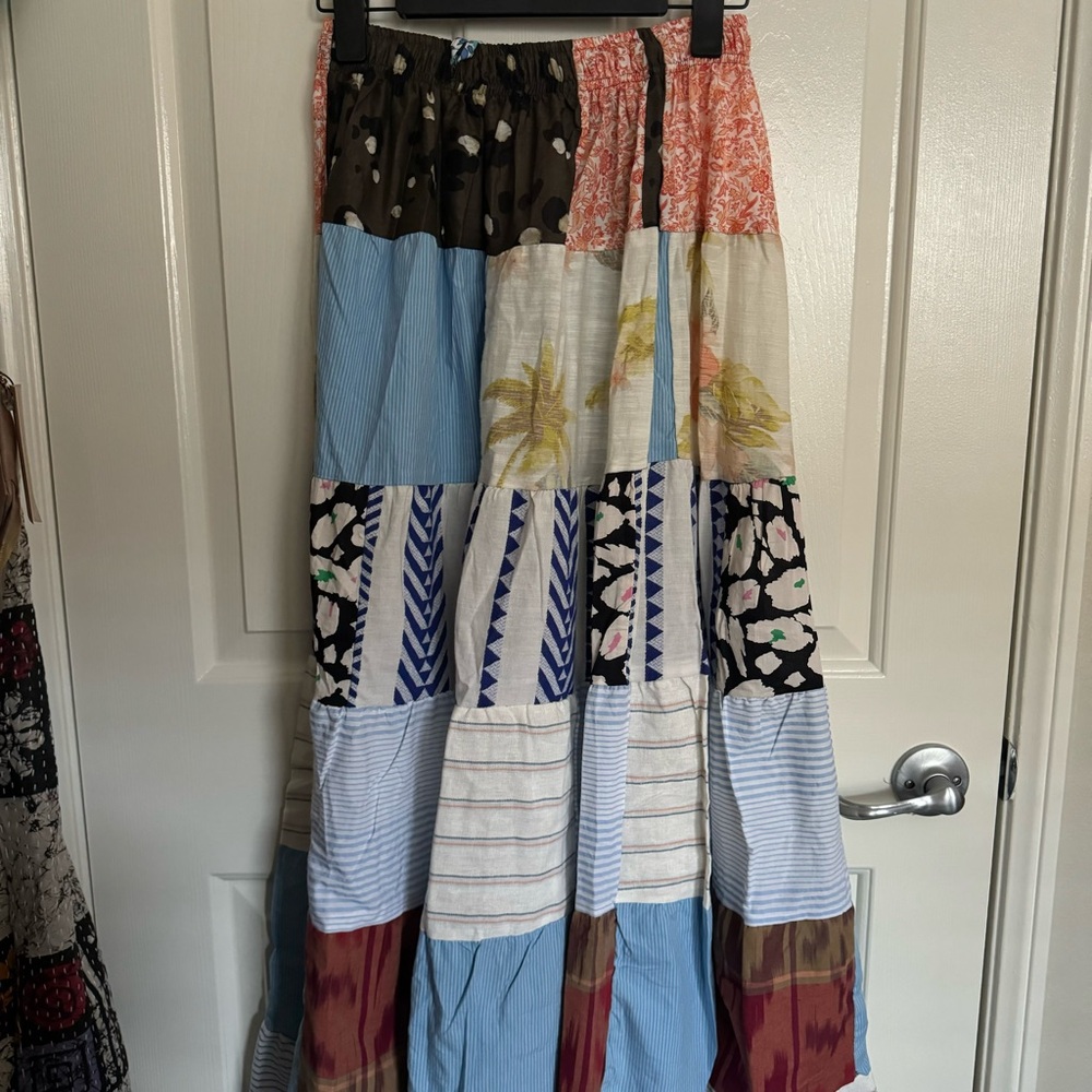 NEW KANTHA- Patchwork Skirt